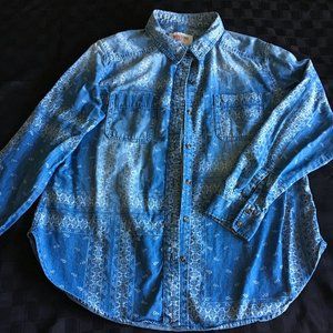 Mossimo Denim button down shirt